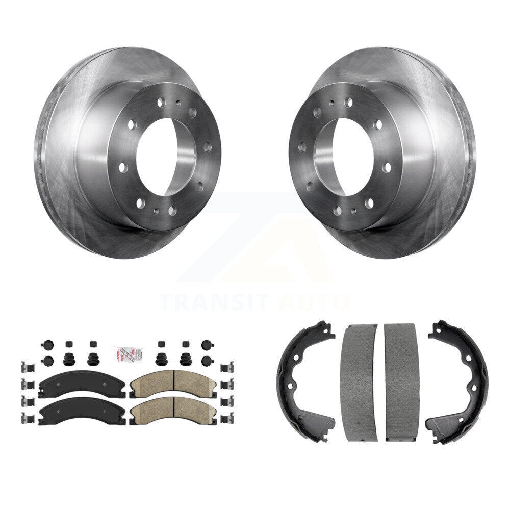 Kit de chaussures de stationnement avec plaquettes en céramique, Rotors à disque arrière, pour GMC Sierra 2500 HD Chevrole
