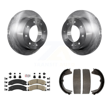 Kit de chaussures de stationnement avec plaquettes en céramique, Rotors à disque arrière, pour Chevrolet Silverado 2500 HD