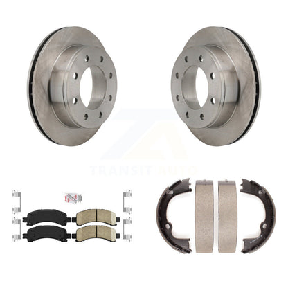 Kit de chaussures de stationnement avec plaquettes en céramique, Rotors à disque arrière, pour Chevrolet Express 2500 3500