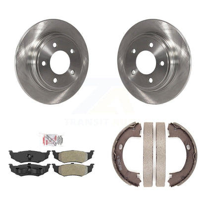 Kit de chaussures de stationnement avec disques semi-métalliques, Rotors à disque arrière, pour Chrysler Intrepid 300