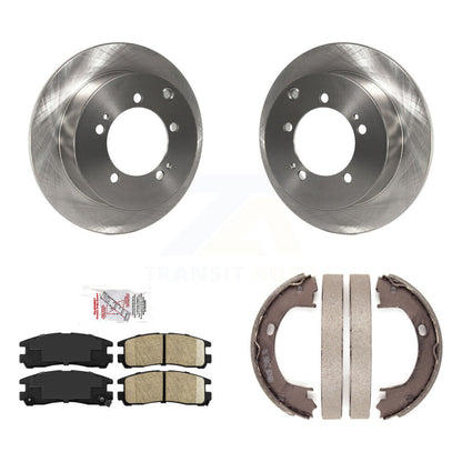 Kit de plaquettes en céramique et de chaussures de stationnement pour Rotors à disque arrière, pour Mitsubishi Eclipse Dodg