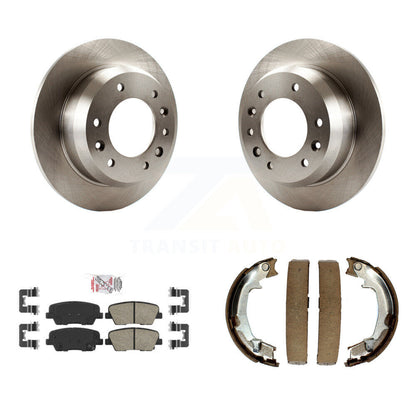 Kit de chaussures de stationnement avec plaquettes en céramique, Rotors à disque arrière, pour Kia Sedona Hyundai Entourag