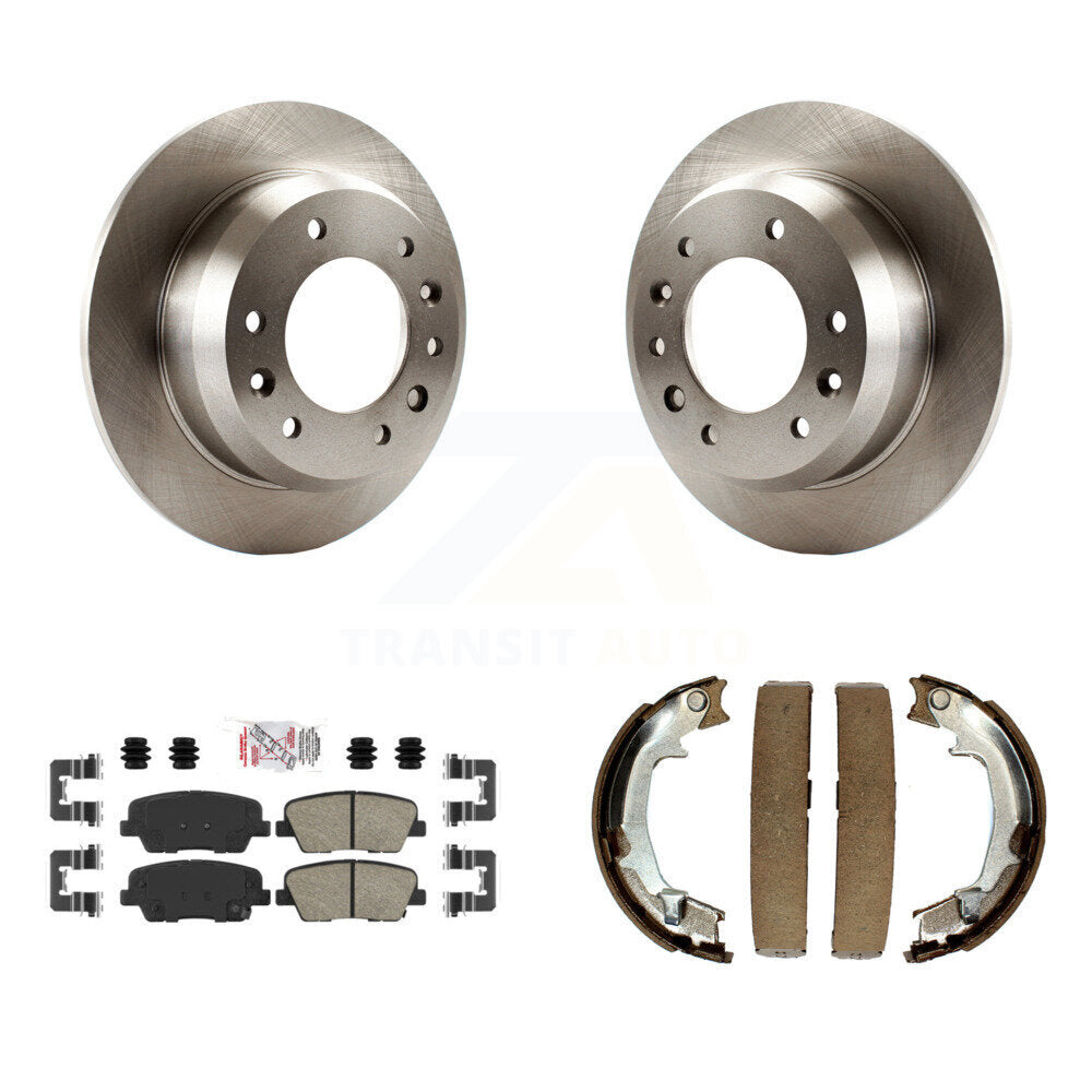 Kit de chaussures de stationnement avec plaquettes en céramique, Rotors à disque arrière, pour Kia Sedona Hyundai Entourag