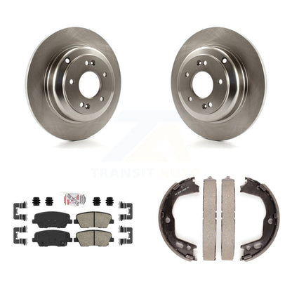 Kit de chaussures de frein de stationnement, Rotors à disque arrière, plaquettes en céramique, pour Hyundai Genesis Coupé