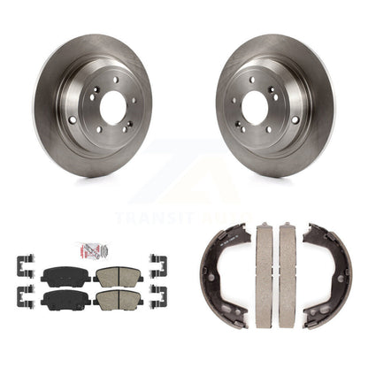Kit de plaquettes en céramique et de freins de stationnement, Rotors à disque arrière, pour Hyundai Genesis