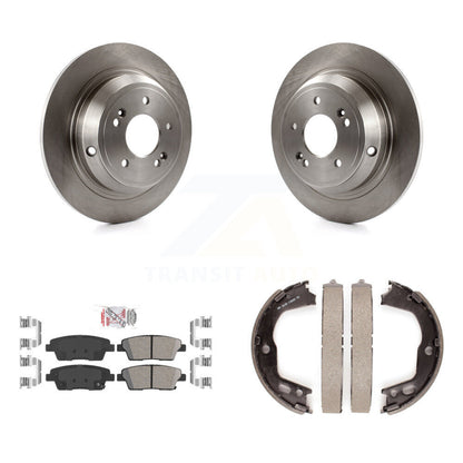 Kit de plaquettes en céramique et de freins de stationnement, Rotors à disque arrière, pour Hyundai Genesis