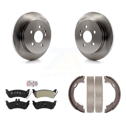 Kit de plaquettes semi-métalliques et de chaussures de stationnement pour disques arrière, pour Mercedes-Benz ML320