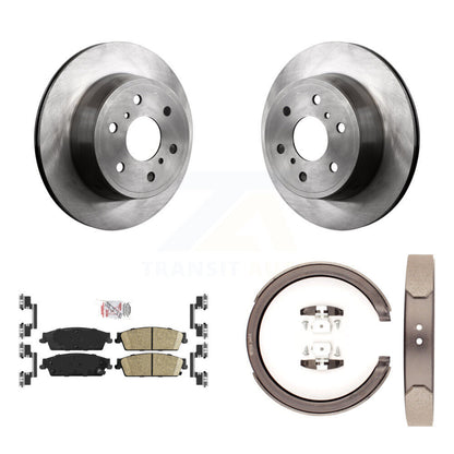 Kit de chaussures de stationnement avec plaquettes en céramique, Rotors à disque arrière, pour Chevrolet GMC Sierra 1500 X
