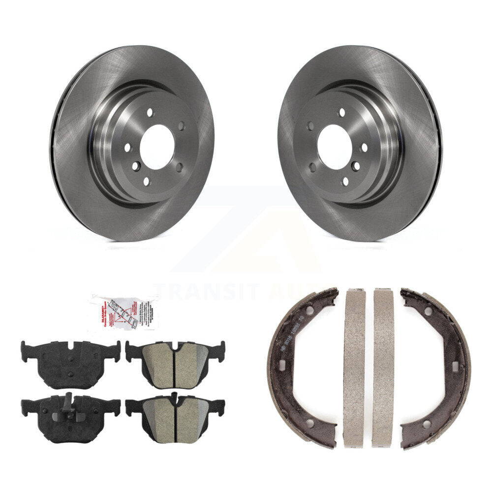 Kit de plaquettes semi-métalliques et de chaussures de stationnement pour disques arrière, pour BMW X1 335i xDriv