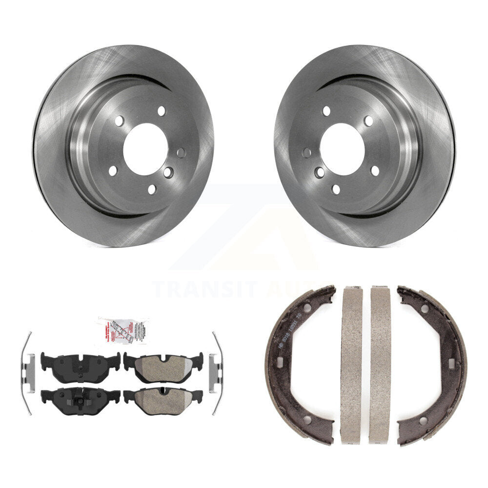 Kit de plaquettes semi-métalliques et de chaussures de stationnement pour disques arrière, pour BMW 328i xDrive X