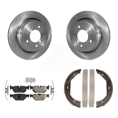 Kit de plaquettes semi-métalliques et de chaussures de stationnement pour disques arrière, pour BMW 328i xDrive X