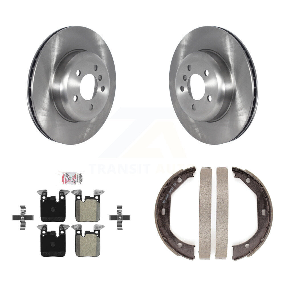 Kit de chaussures de stationnement à disques semi-métalliques, Rotors à disque arrière, pour BMW 328i xDrive 330i