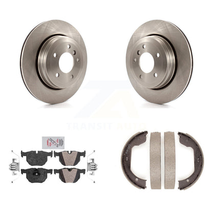 Kit de plaquettes semi-métalliques et de chaussures de stationnement pour disques arrière, pour BMW 530i 525i 528
