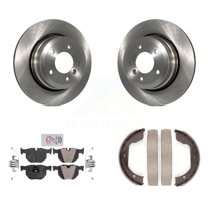 Kit de chaussures de stationnement à plaquettes semi-métalliques, Rotors à disque arrière, pour BMW 530xi 528i xDrive