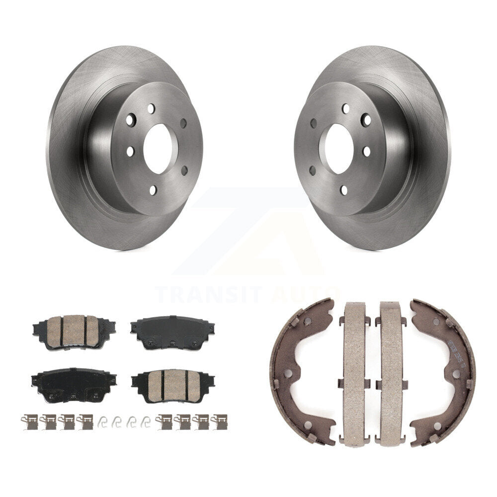 Kit de patins de frein de stationnement, Rotors à disque arrière, plaquettes en céramique, pour Nissan Altima AW 2019