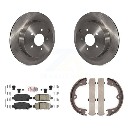 Kit de plaquettes en céramique et de chaussures de stationnement pour Rotors à disque arrière, pour Nissan Murano Pathfinde