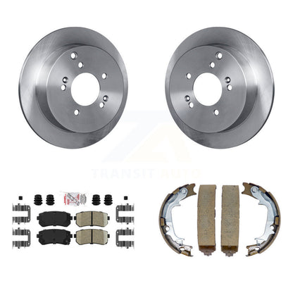 Kit de chaussures de stationnement avec plaquettes en céramique, Rotors à disque arrière, pour Hyundai Tucson Kia Sportage
