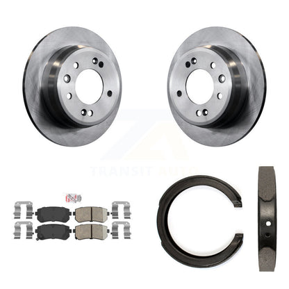 Kit de plaquettes en céramique et de chaussures de stationnement pour disques arrière, Rotors, pour Kia Sportage FW 2011 – 2016