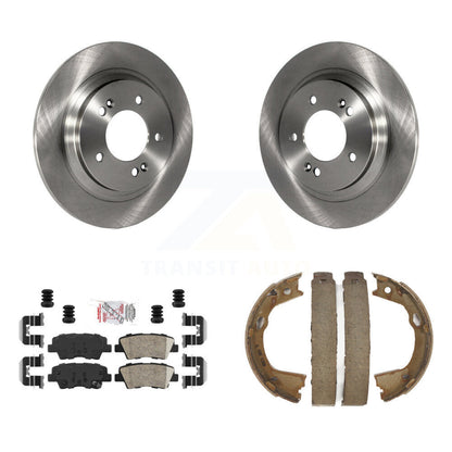 Kit de plaquettes en céramique et de freins de stationnement, Rotors à disque arrière, pour Hyundai Sonata Azer