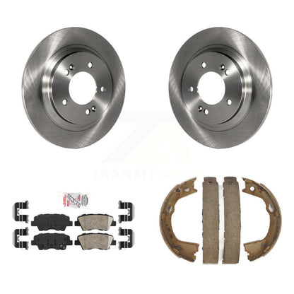 Kit de plaquettes en céramique et de freins de stationnement, Rotors à disque arrière, pour Hyundai Sonata Azer