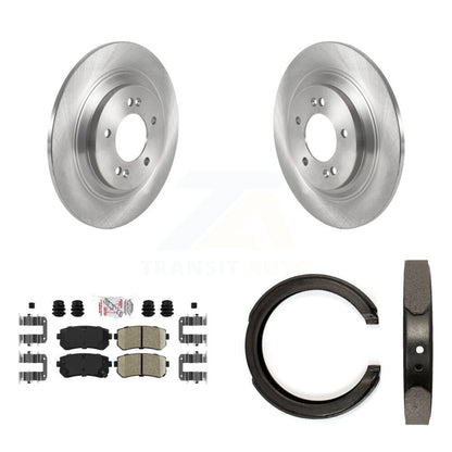 Kit de plaquettes en céramique et de freins de stationnement, Rotors à disque arrière, pour Kia Cadenza