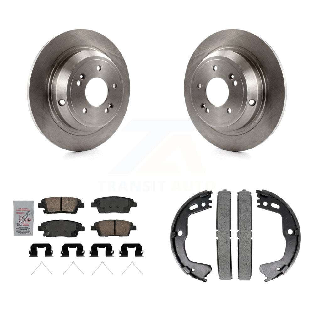 Kit de chaussures de stationnement avec plaquettes en céramique, Rotors à disque arrière, pour Genesis G80 18-20, 3,8 l, 5,0 l