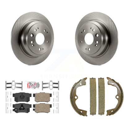 Kit de chaussures de frein de stationnement, Rotors à disque arrière, plaquettes en céramique, pour Honda Accord Crosstou