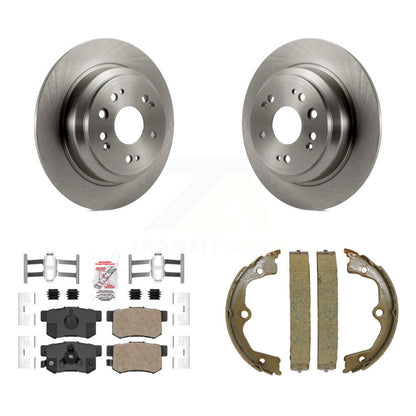 Kit de chaussures de frein de stationnement, Rotors à disque arrière, plaquettes en céramique, pour Honda Accord Crosstou