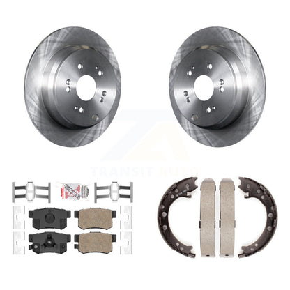 Kit de plaquettes en céramique et de freins de stationnement, Rotors à disque arrière, pour Honda CR-V Acura RD