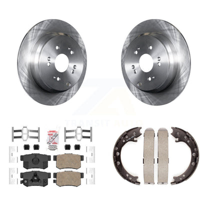Kit de plaquettes en céramique et de freins de stationnement, Rotors à disque arrière, pour Honda CR-V Acura RD
