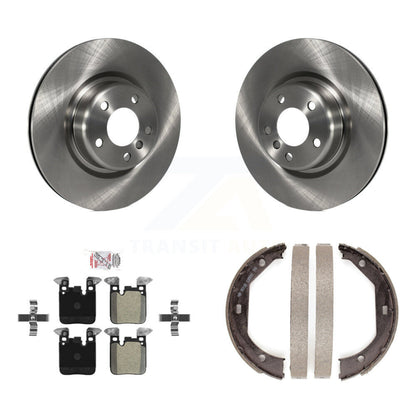 Kit de plaquettes semi-métalliques et de chaussures de stationnement pour disques arrière, pour BMW 328i 320i xDriv
