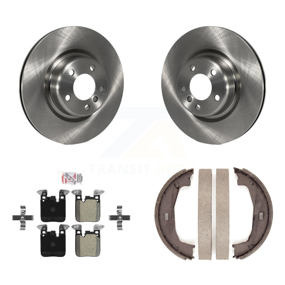 Kit de plaquettes semi-métalliques et de chaussures de stationnement pour disques arrière, pour BMW 230i xDrive 228
