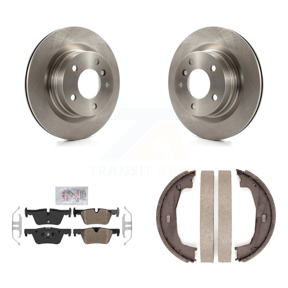Kit de plaquettes semi-métalliques et de chaussures de stationnement pour disques arrière, pour BMW 230i xDrive 228