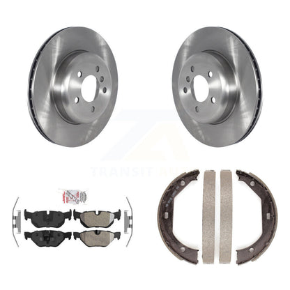 Kit de patins de frein de stationnement, Rotors à disque arrière, plaquettes semi-métalliques, pour BMW 328i xDrive