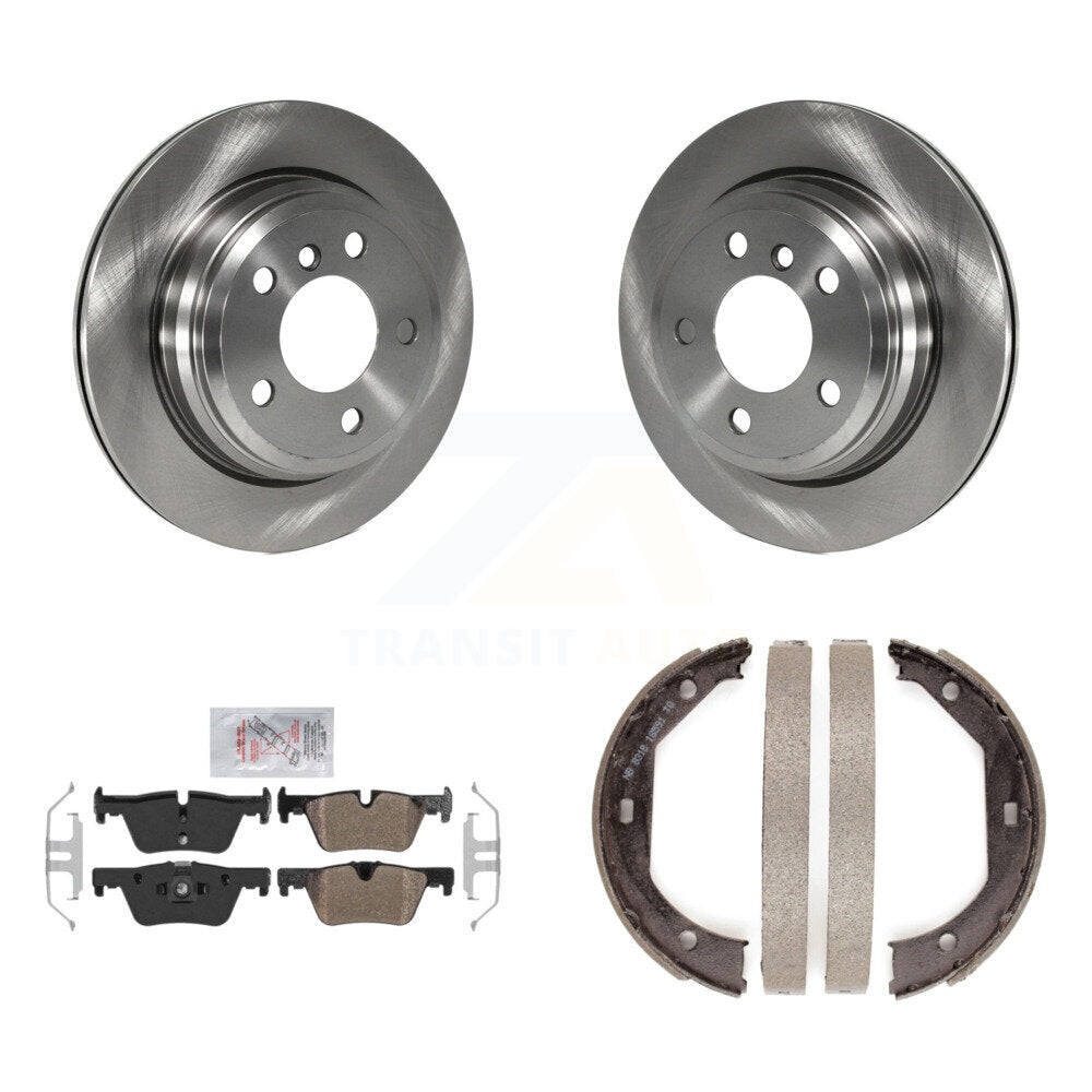 Kit de plaquettes semi-métalliques et de chaussures de stationnement pour disques arrière, pour BMW 328i xDrive 330
