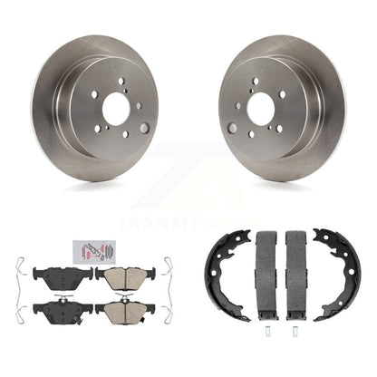 Kit de plaquettes en céramique et de freins de stationnement, Rotors à disque arrière, pour Subaru Crosstrek