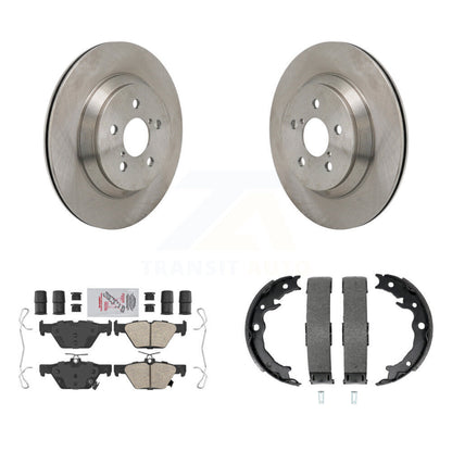 Kit de plaquettes en céramique et de freins de stationnement, Rotors à disque arrière, pour Subaru Crosstrek