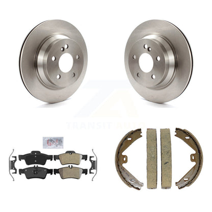 Kit de plaquettes semi-métalliques et de chaussures de stationnement pour disques arrière, pour Mercedes-Benz E35