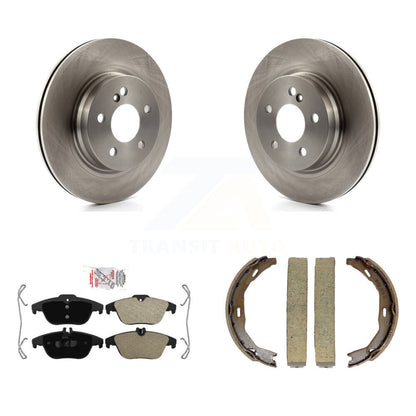 Kit de plaquettes semi-métalliques et de chaussures de stationnement pour disques arrière, pour Mercedes-Benz C30