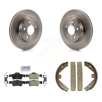 Kit de plaquettes semi-métalliques et de chaussures de stationnement pour disques arrière, pour Mercedes-Benz E55