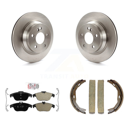 Kit de plaquettes semi-métalliques et de chaussures de stationnement pour disques arrière, pour Mercedes-Benz E35