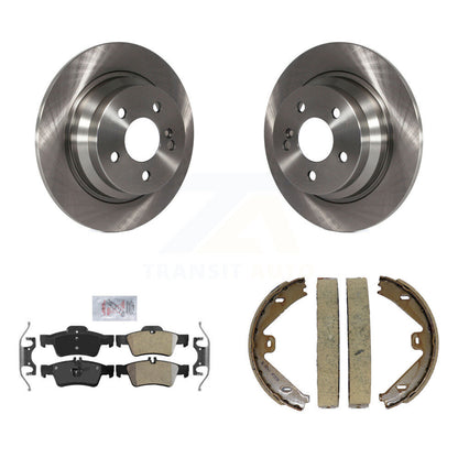 Kit de plaquettes semi-métalliques et de chaussures de stationnement pour disques arrière, pour Mercedes-Benz E25