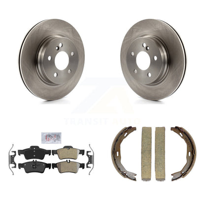 Kit de plaquettes semi-métalliques et de chaussures de stationnement pour disques arrière, pour Mercedes-Benz E55