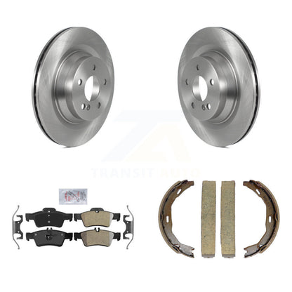 Kit de plaquettes semi-métalliques et de chaussures de stationnement pour disques arrière, pour Mercedes-Benz E55