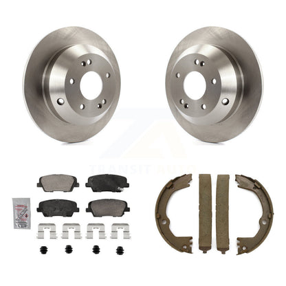 Kit de plaquettes en céramique et de chaussures de stationnement, Rotors à disque arrière, pour Hyundai Santa Fe Sport Ki