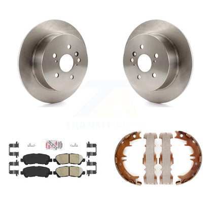 Kit de chaussures de stationnement avec plaquettes en céramique, Rotors à disque arrière, pour Toyota Highlander 2008 – 2013