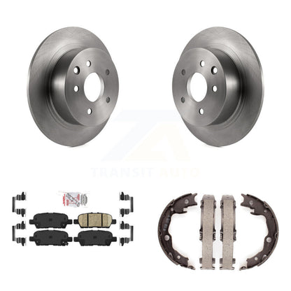 Kit de plaquettes en céramique et de freins de stationnement, Rotors à disque arrière, pour Nissan Sentra Juk