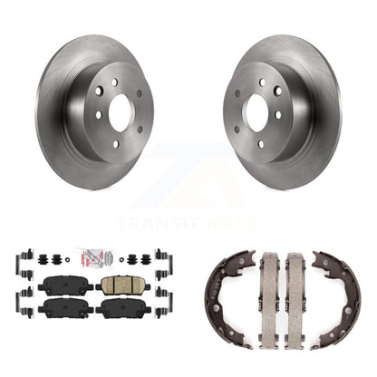 Kit de plaquettes en céramique et de freins de stationnement, Rotors à disque arrière, pour Nissan Sentra Juk