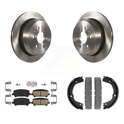 Kit de chaussures de frein de stationnement, Rotors à disque arrière, plaquettes en céramique, pour Chevrolet Colorado GM