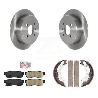Kit de chaussures de stationnement avec plaquettes en céramique, Rotors à disque arrière, pour Chevrolet Spark E 2014 – 2015